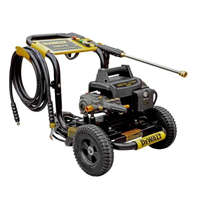 Lavadora a presión eléctrica de agua fría de 1500 PSI a 2.0 GPM