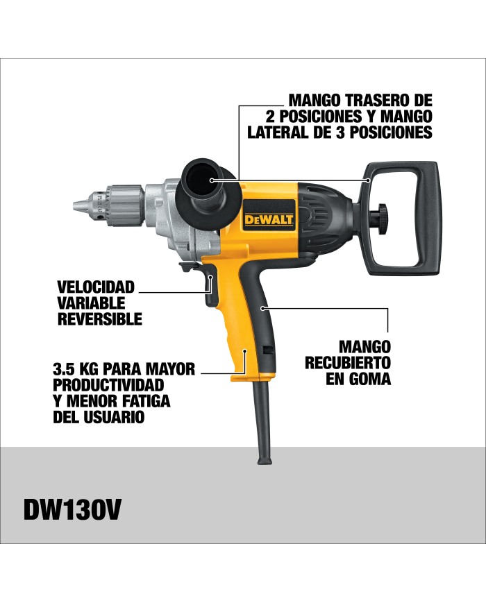 Taladro especial rotacional y atornillador de mango Espada 9AMP 1/2? (13mm)