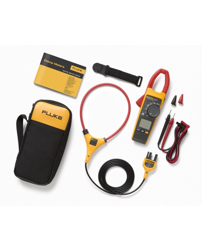 Fluke 376FC TRMS, medidor de abrazadera con iFlex.