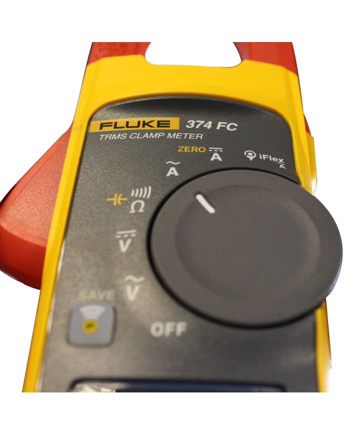 Pinza amperimétrica de verdadero valor eficaz de CA/CC Fluke 374 FC