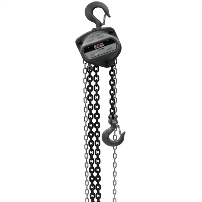 Tecle tambor y cadena 2ton X 3m S90-200-10 JET