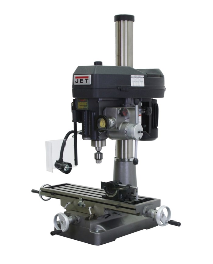 JMD-18PFN Fresadora/Taladro con alimentación de potencia, 1Ph 230V (350020)