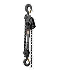 Tecle Ratchet cadena 9 Ton. Con elevación de 5 pies con protección contra sobrecarga.