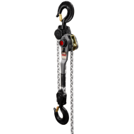 Tecle Ratchet cadena 9 Ton. Con elevación de 5 pies con protección contra sobrecarga.