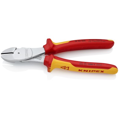 Alicate para corte diagonal aislado 100V 8" Extra fuerte