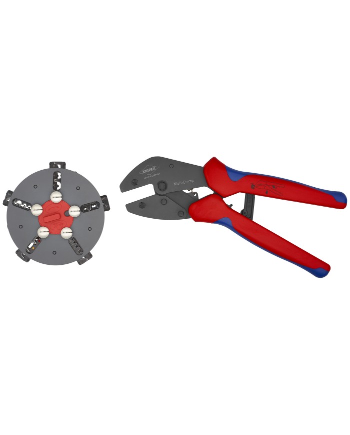 Alicate para engarzar terminales MultiCrimp SET 6PC
