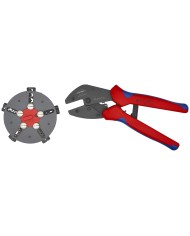 Alicate para engarzar terminales cuadrados 0,08-16mm² / 28 - 5 AWG
