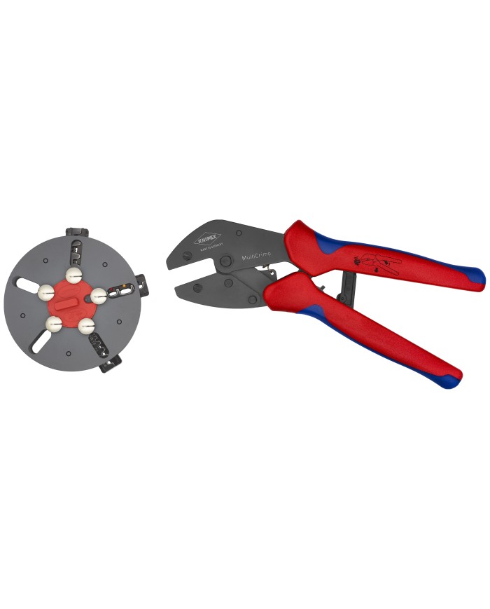 Alicate para engarzar terminales MultiCrimp SET 6PC