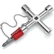 Llaves para armarios de control
Para armarios y sistemas de paso estándar