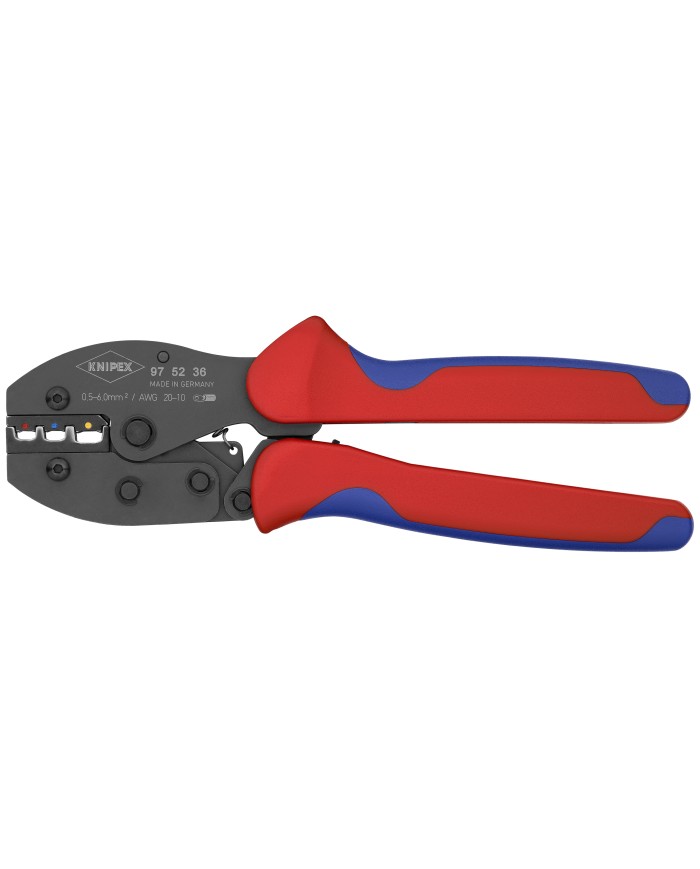 KNIPEX PreciForce®
Alicate para crimpar terminales