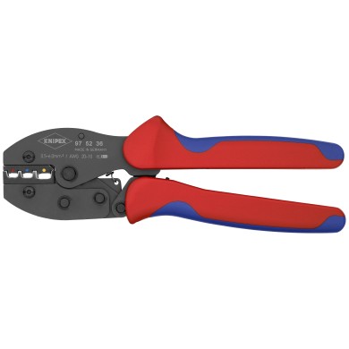 KNIPEX PreciForce®
Alicate para crimpar terminales