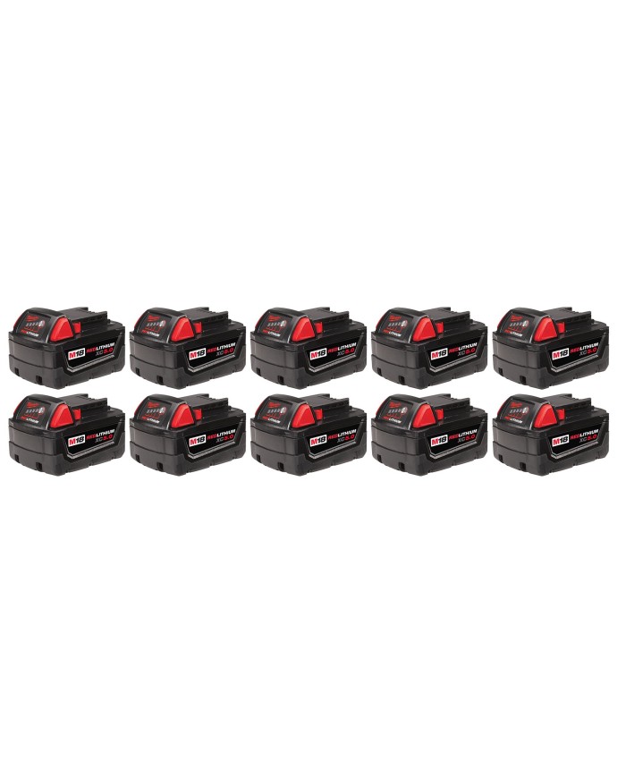 Batería M18 REDLITHIUM XC 5.0 AMP 10PC