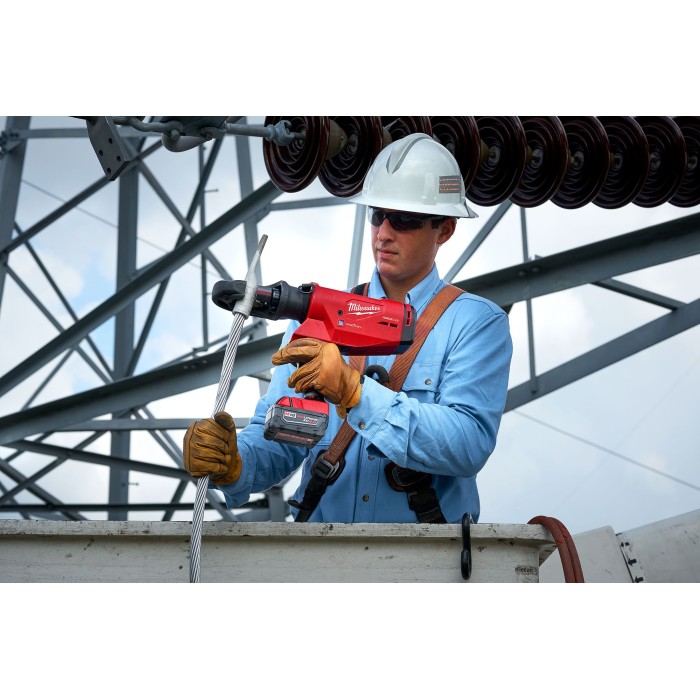 Kit machinadora Hidraulica de 12ton. inalambrica M18 c/kit 2 baterias, cargador, bolso, inversor