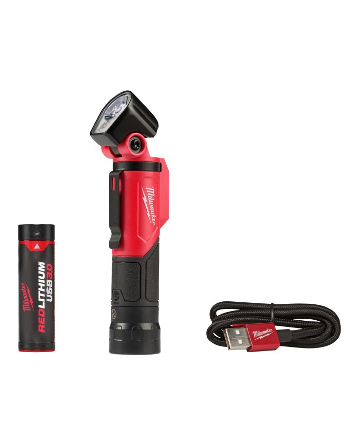 Linterna pivotante USB IP54 LED 500 Lumens