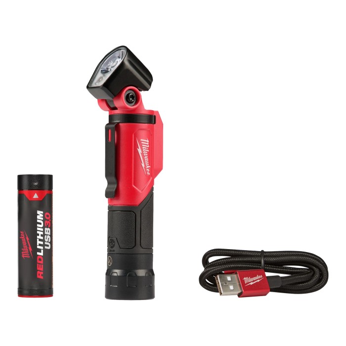 Linterna pivotante USB IP54 LED 500 Lumens
