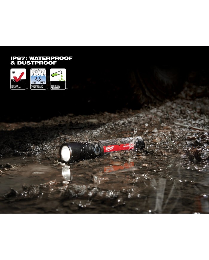 Linterna compacta 800L recargable USB