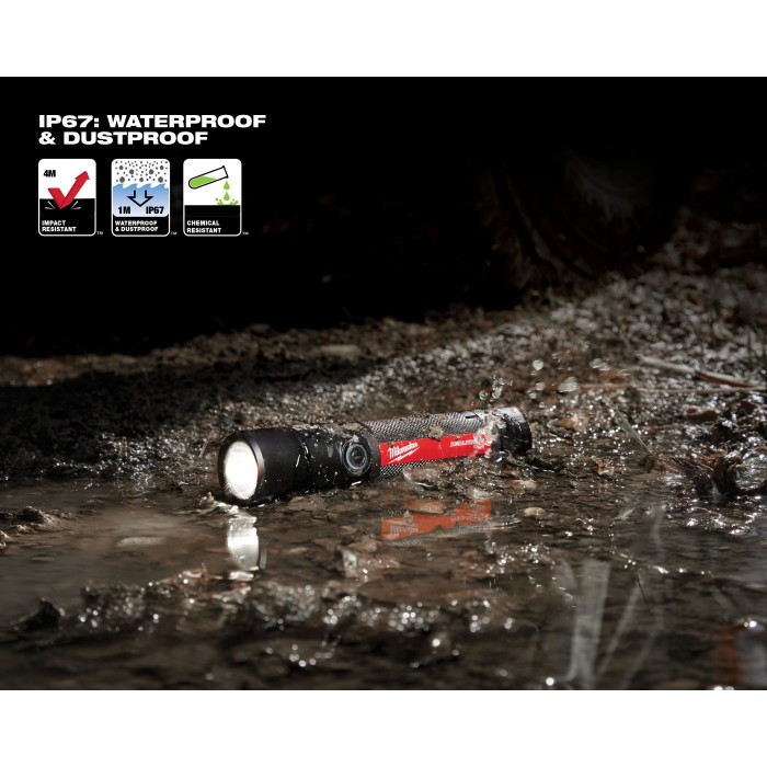 Linterna compacta 800L recargable USB