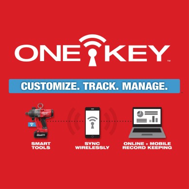 Llave de impacto de alto torque M18 FUEL™ de 1" con kit ONE-KEY™
