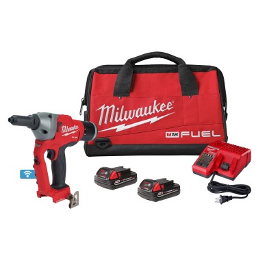 Remachadora inalámbricca M18 POP-3/32 a 9/32 Kit milwaukee