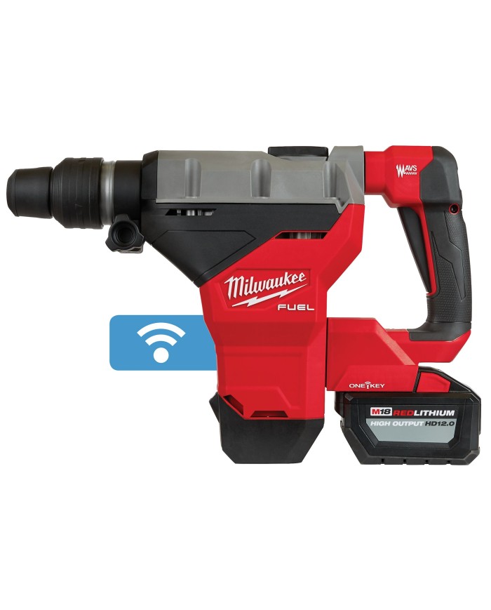 Kit de martillo perforador SDS MAX M18 FUEL™ de 1-3/4" con (2) baterías 12.0