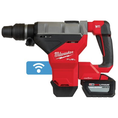 Kit de martillo perforador SDS MAX M18 FUEL™ de 1-3/4" con (2) baterías 12.0