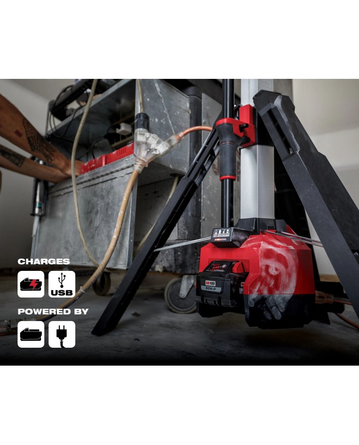 Linterna tipo tripode de 6000 lumens M18 (solo herramienta)