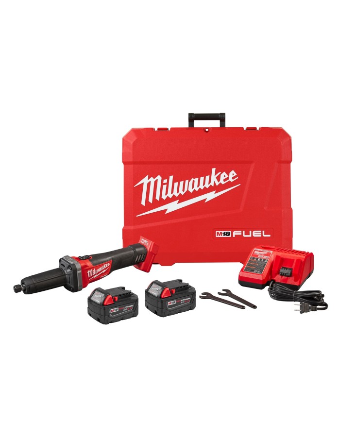 Rectificadora M18 FUEL de 1/4 20.000 RPM +2baterias cargador y maleta