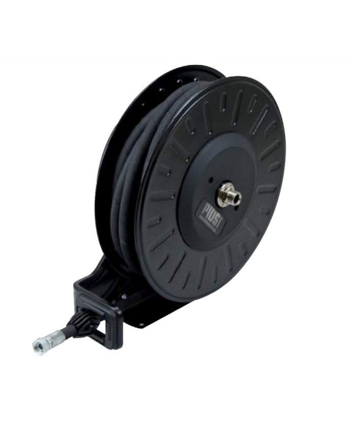 Carrete retráctil para gasolina y aceite de 1/2" 50 pies. 870 PSI