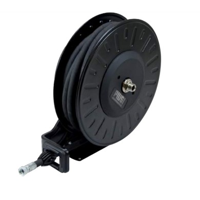 Carrete retráctil para gasolina y aceite de 1/2" 50 pies. 870 PSI