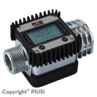 Contador digital para combustible 132GPM 1" NPT in line K24-O Piusi