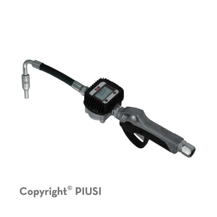Contador digital para aceite tipo pistola 1/2 pico flex. K400N Piusi