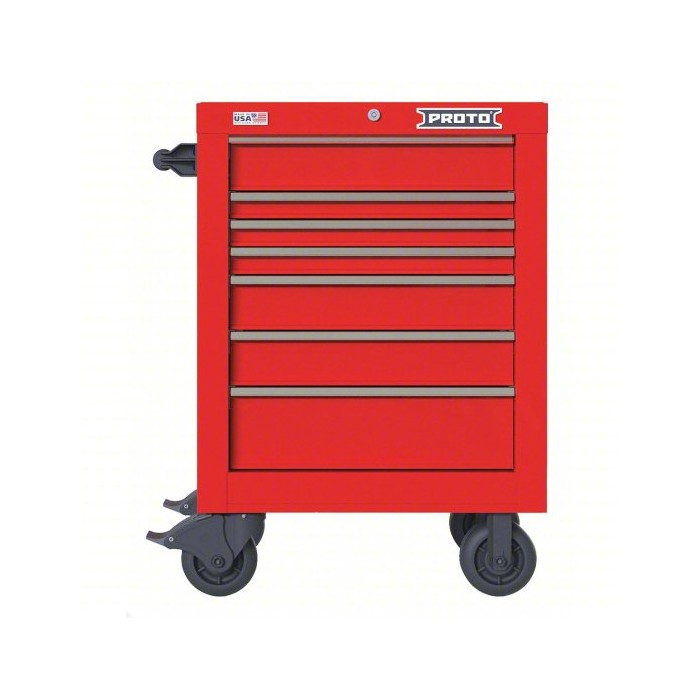 Caja metálica, gabinete rodante 7 gavetas 540S