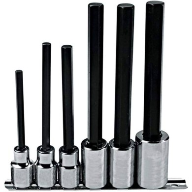 Juego de dados allen de 1/2 de 6 a 19mm 10Pc