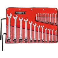 Juego de llave mixta ratchet 6 a 36mm 22 pc 12pt Proto