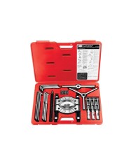 Juego de 12 pinzas o alicates convertibles para anillo de retención interior y exterior