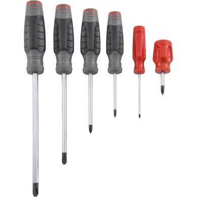 Juego de destornilladores estrella 6pc duratex proto