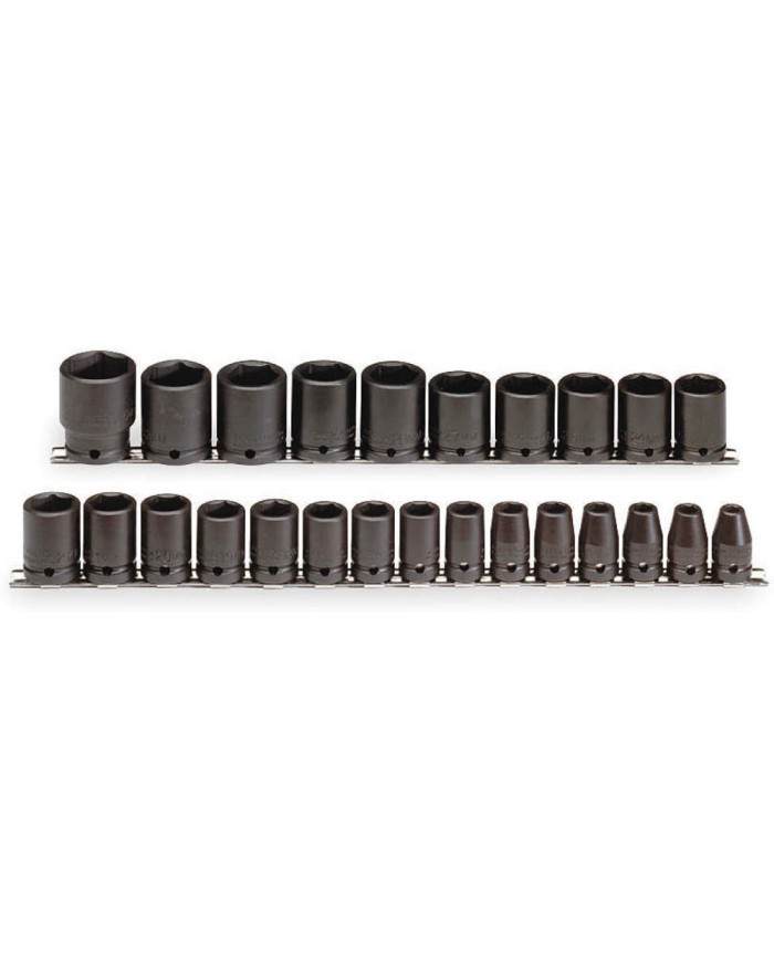 Juego de dados de impacto 1/2 de 8 a 36mm 25 piezas proto