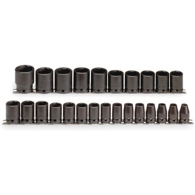 Juego de dados de impacto 1/2 de 8 a 36mm 25 piezas proto
