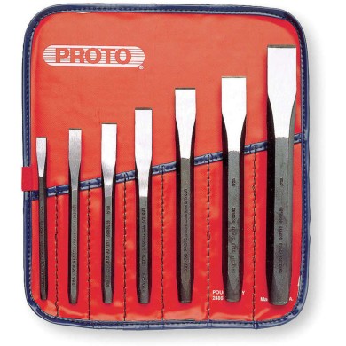 Juego de cinceles cortafrío 7pc Proto