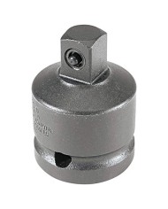 Juego de llaves de vaso de impacto, 1/2 pulgadas Dr, 6 Pt, 7 piezas