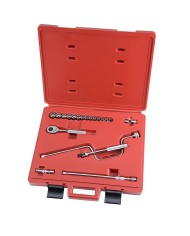 Juego de dados y accesorios 3/4 de 7/8 a 2"3/8 29Piezas PROTO