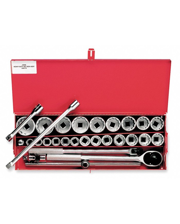 Juego de dados y accesorios 3/4 de 7/8 a 2"3/8 29Piezas PROTO