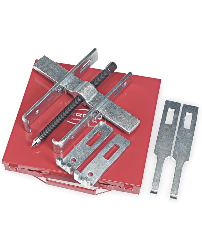 Juego de extractores de mordaza recta, 2 agarres 10"-10Ton con caja Proto