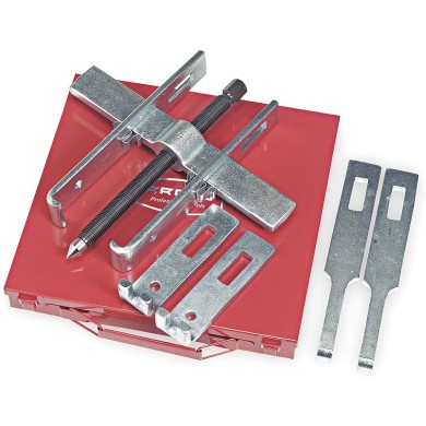 Juego de extractores de mordaza recta, 2 agarres 10"-10Ton con caja Proto