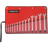 Juego de llaves mixtas rachet 1/4 a 1" 14 piezas 12pt Proto