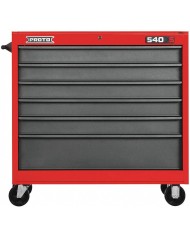 Caja metálica tipo acorde 5 compartimientos 18"x110" Proto