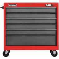 Caja metálica, gabinete rodante 6 gavetas 41"  industrial 540S Proto