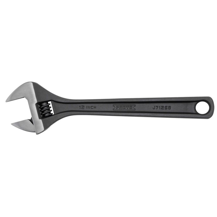 Lllave francesa Proto de 12" black