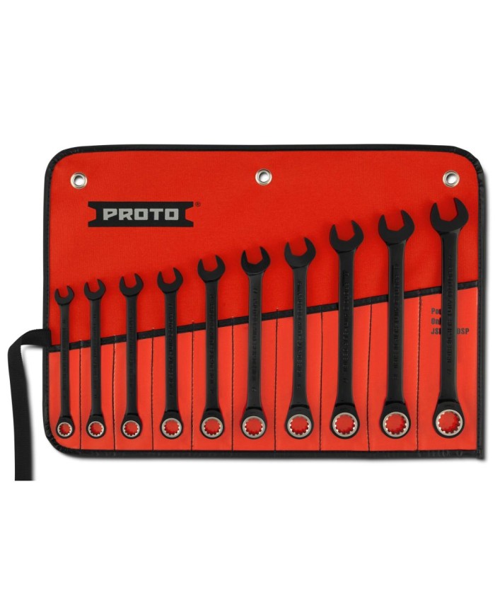 Juego de llaves Mixtas Ratchet 10 a 19mm 10 piezas SPL BL Proto
