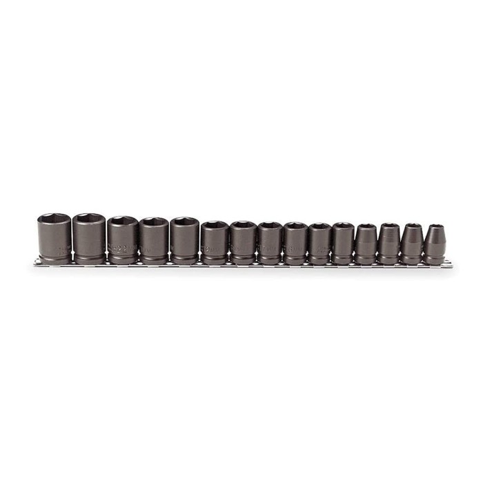 Juego de dados de impacto de 1/2 de 10 a 24mm 15piezas Proto